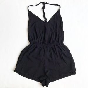 UO Antropologie Ecote lace racer back romper XS